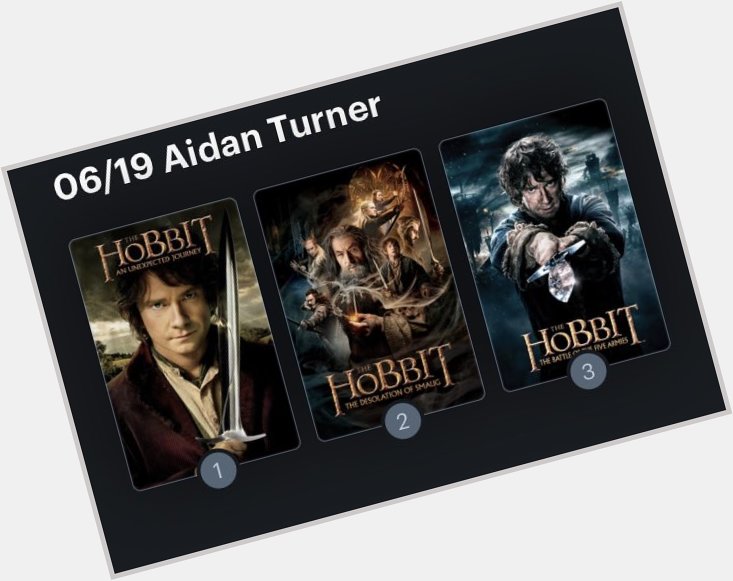 Hoy cumple años el actor Aidan Turner (38) Happy birthday ! Aquí mi miniRanking: 