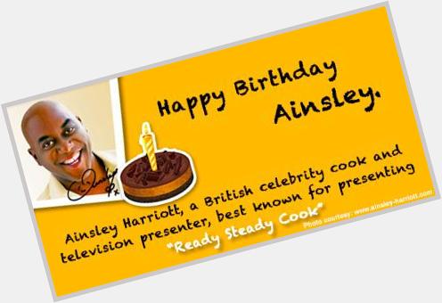 Star Chef wishes Ainsley Harriott  a \"Happy Birthday\"     