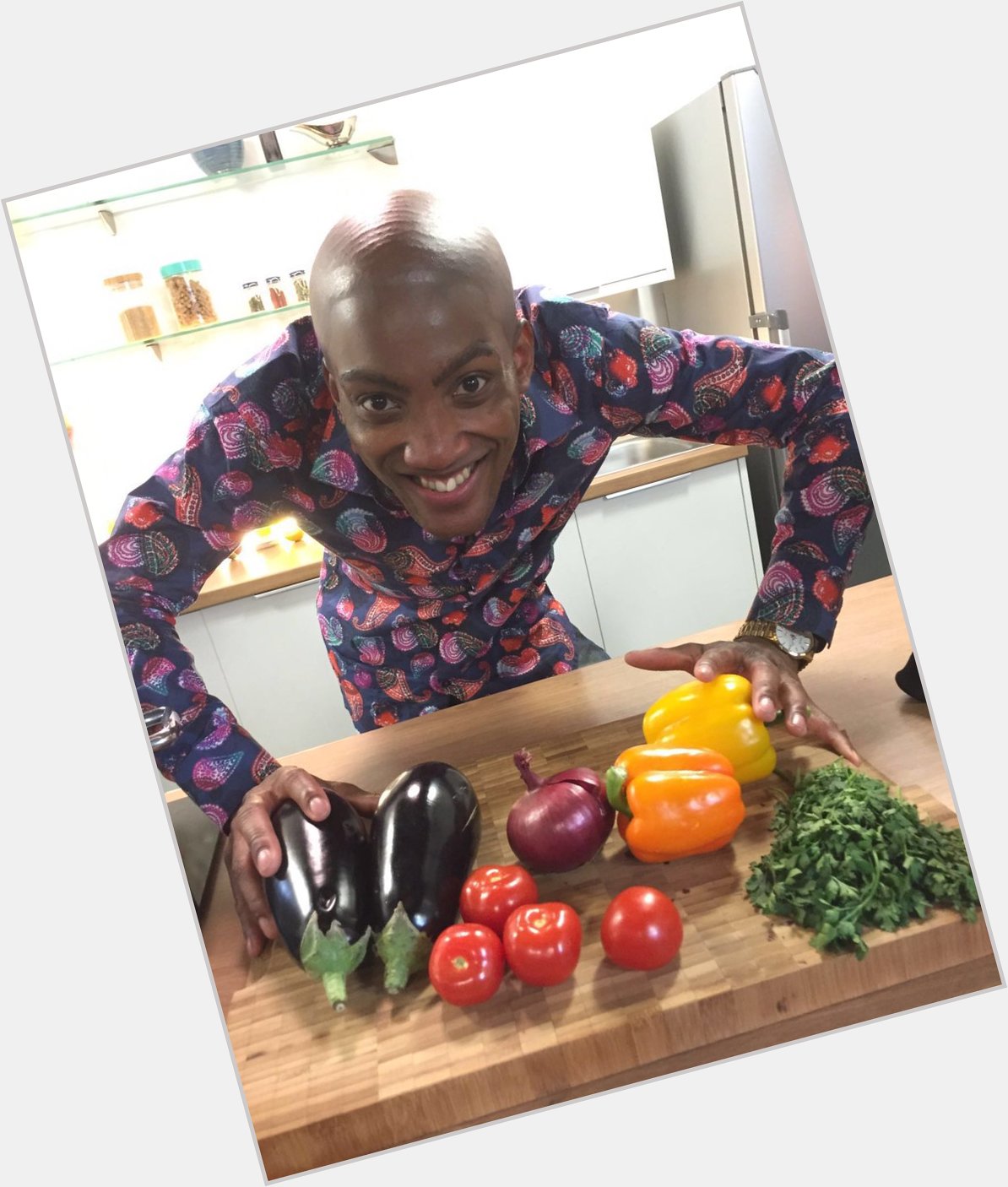 Ainsley Harriott turns 60 today. Happy Birthday, Ains, from me! x 