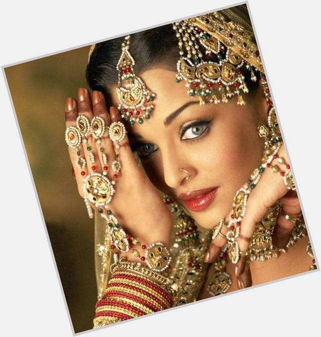 Happy birthday to beautiful Bollywood musicals star, Aishwarya Rai Bachchan! 