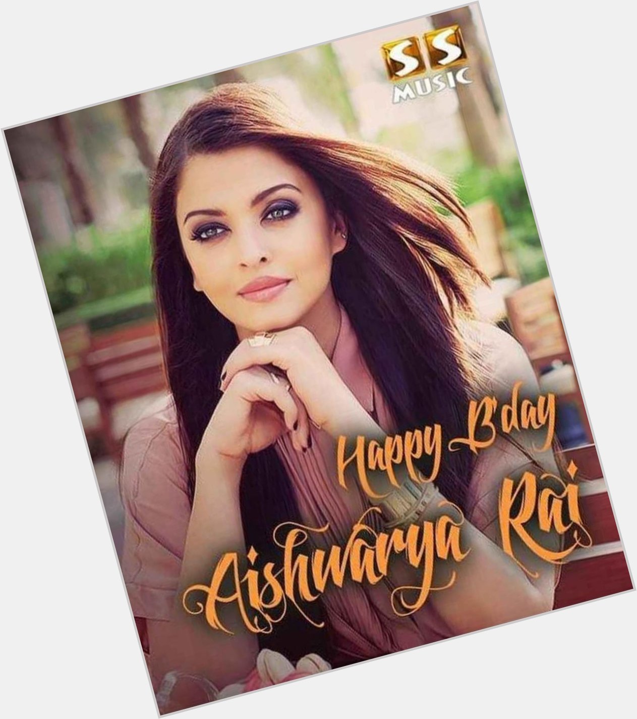 I wish you happy birthday # Aishwarya Rai Bachchan . Blassing to you 
