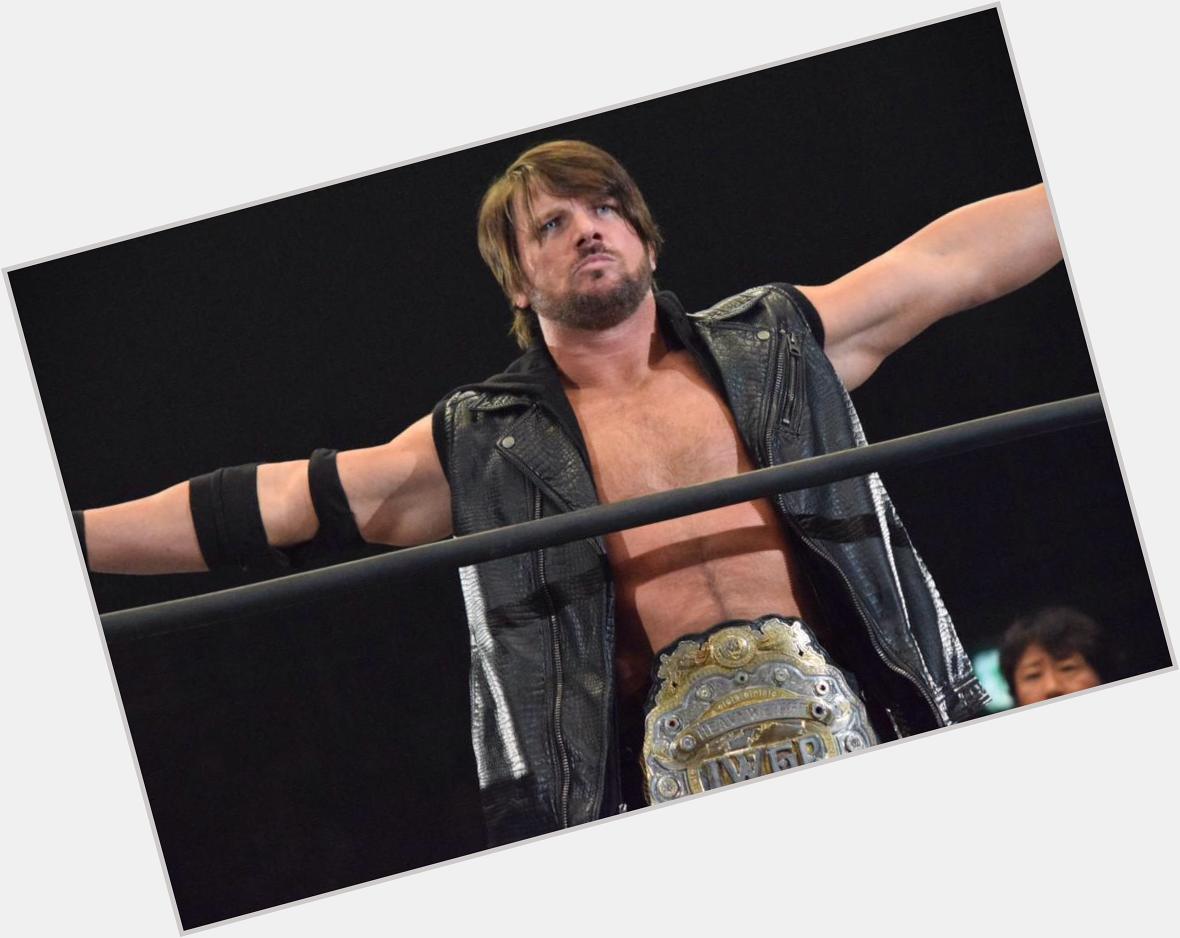 6.2 AJ STYLES happy birthday                                    