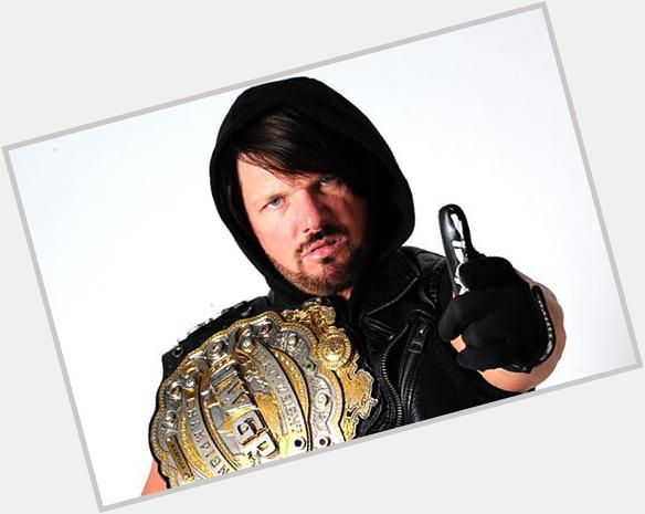 Today,June 2 is a birthday of AJ-styles!
Happy Birthday AJ-styles!
The message to AJ-style to this  