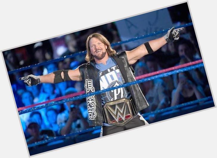 Happy Birthday to the Phenomenal AJ Styles.Hope he wins the MITB Contract. 