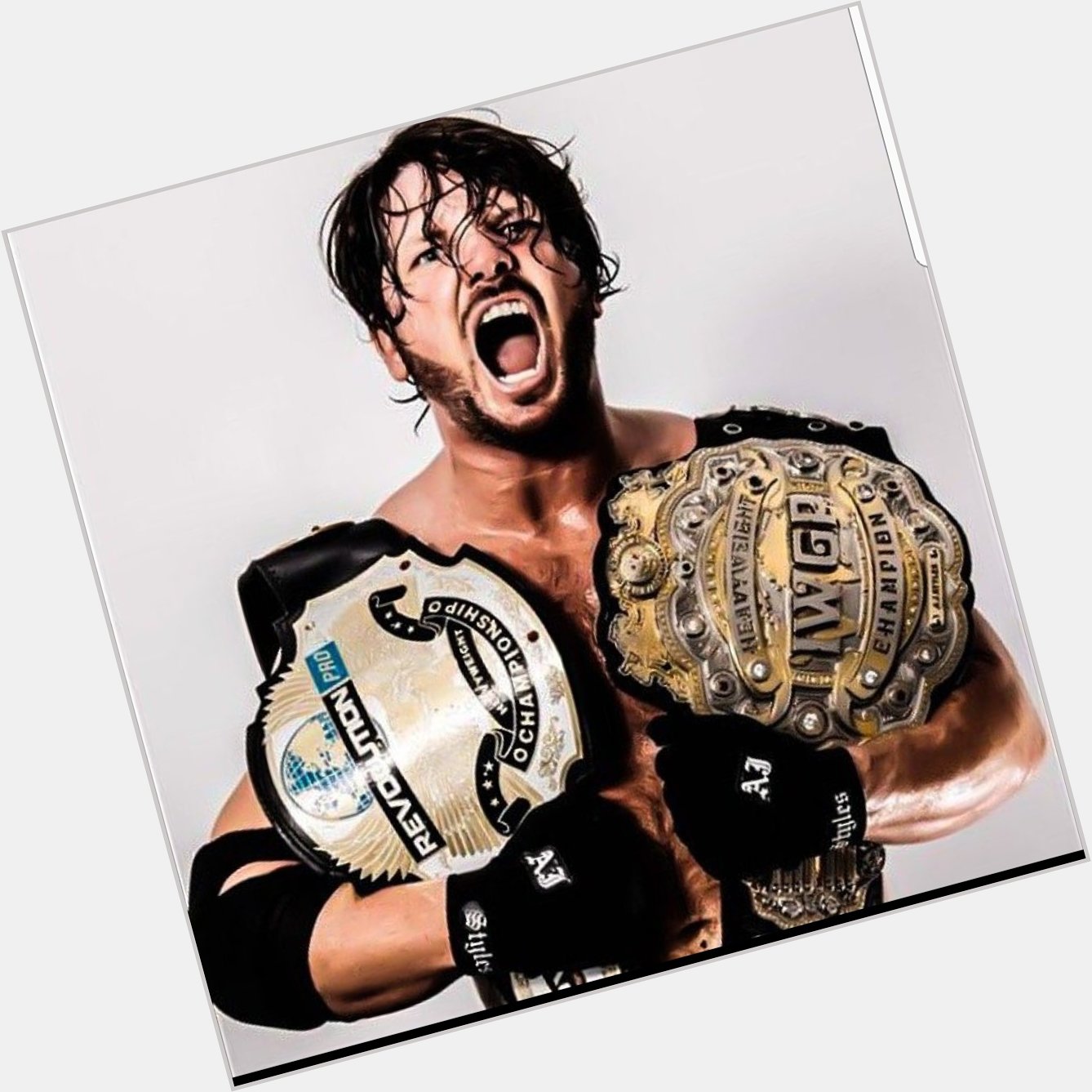 Happy Birthday to our IWE Hero The \"Phenomenal One\" and member of Bullet Club AJ Styles! 