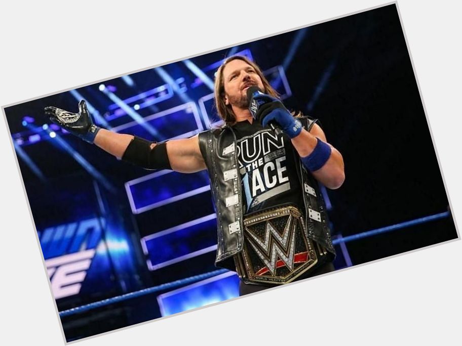 Happy 45th birthday to AJ Styles. 