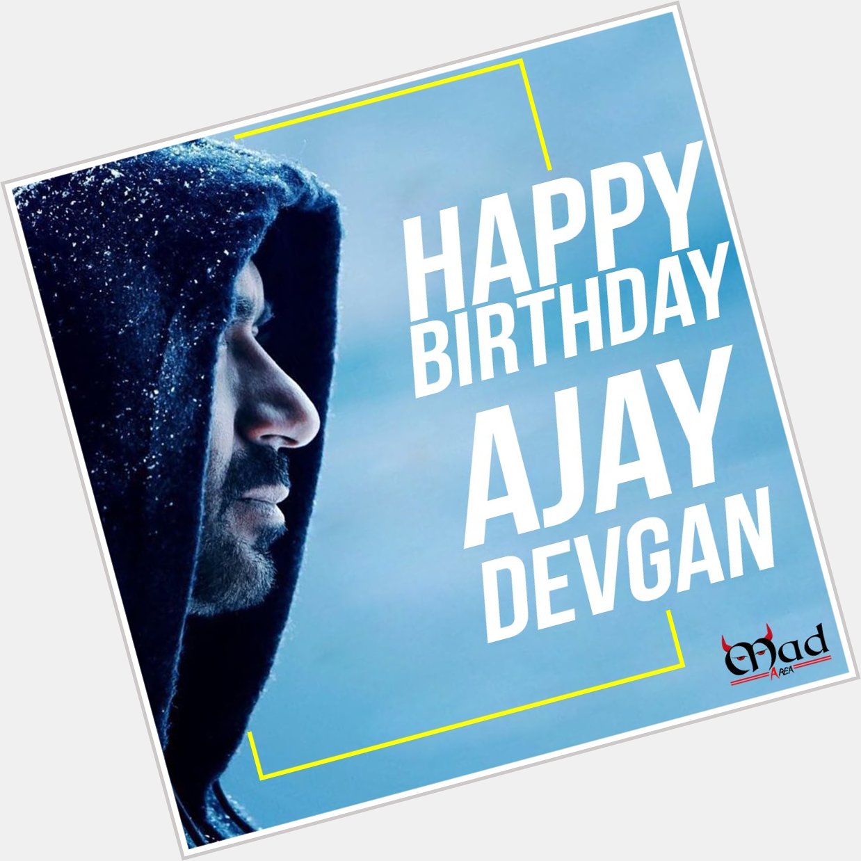 Happy Birthday Ajay Devgan
The Bollywood singham
We all love you  
