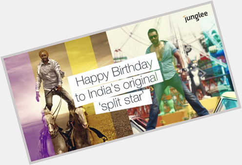 Happy 46th Birthday to Ajay Devgan - India\s action \"legend\". Which is your favourite  action scene? 