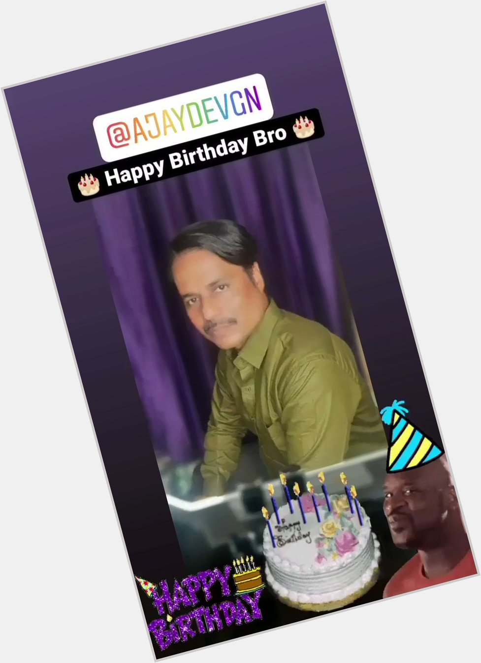  Myfavourite Ajay Devgn Wish you happy birthday    
