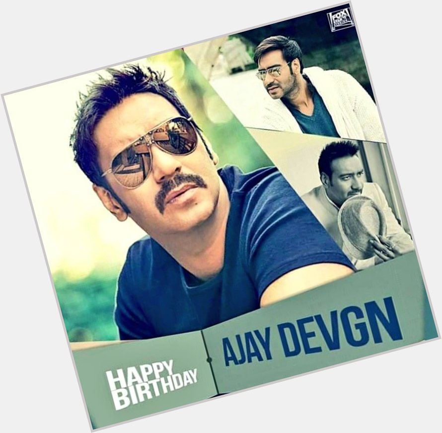 Happy Birthday Ajay Devgn, the king of intense acting. Live long and keep entertaining us. 
