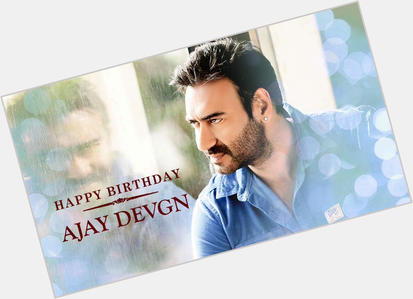 Happy birthday ajay devgn.. Long life and happiness always in your.. 