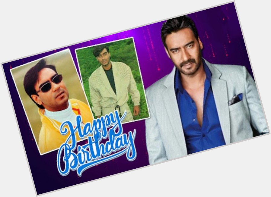 Happy Birthday brother Ajay Devgn! Wishing you a year ahead filled with love & happiness. Love you! 
