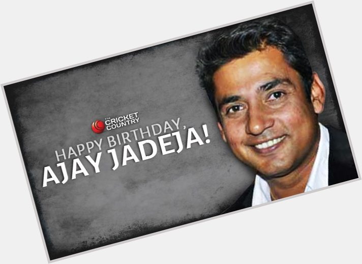 Happy birthday to Ajay Jadeja he turn\s 47 Today    