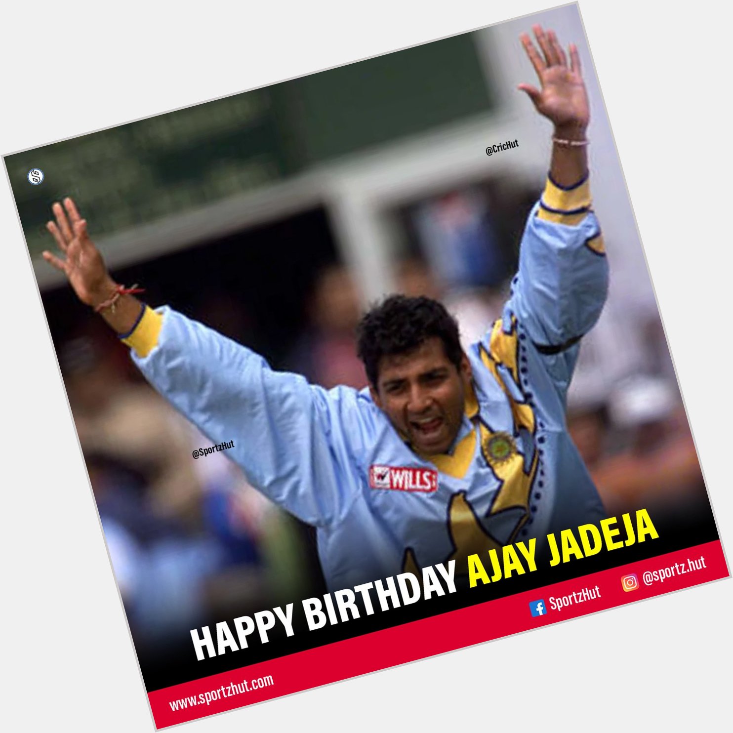 Happy Birthday Ajay Jadeja  .
.
.
.
AjayJadeja TeamIndia   