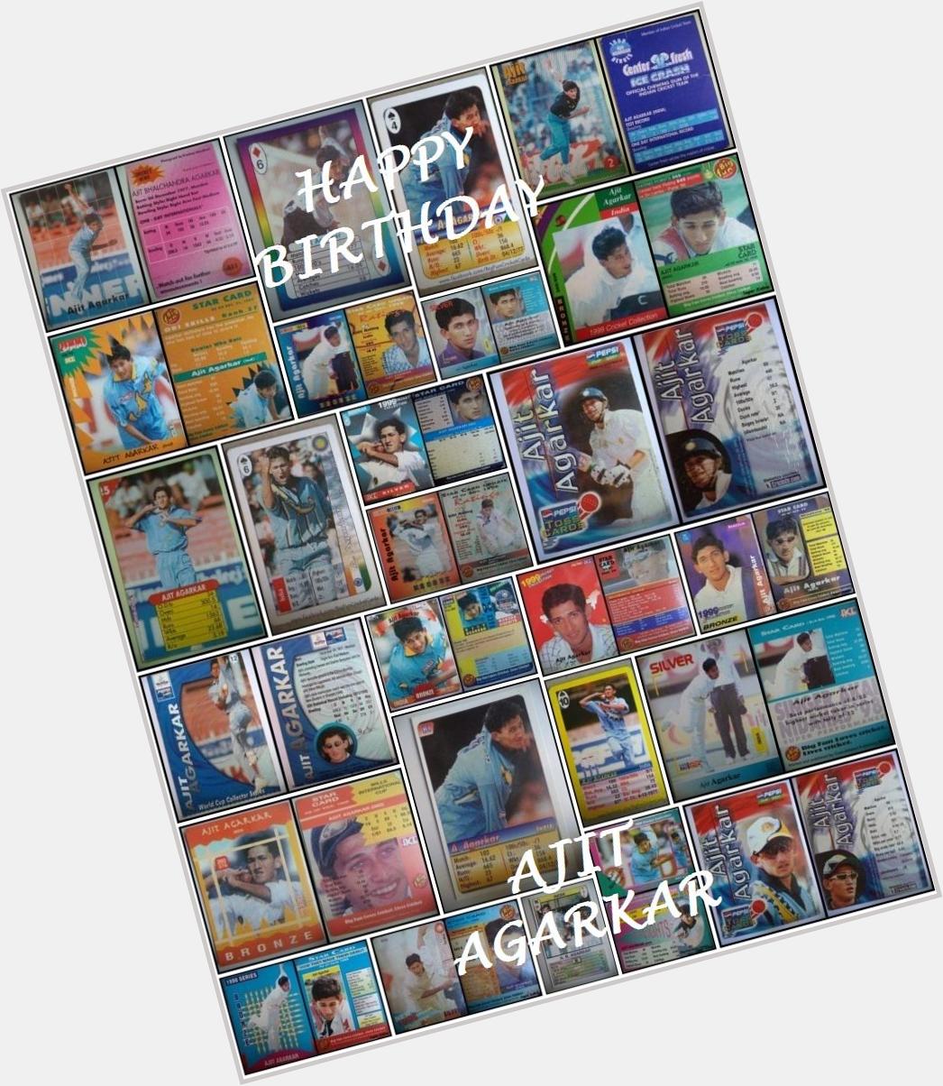 Happy Birthday Ajit Agarkar 