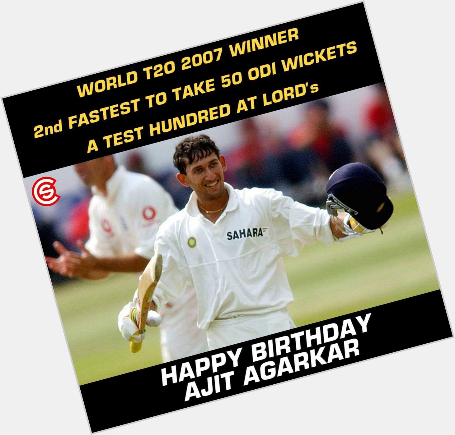 Happy Birthday Ajit Agarkar!! 