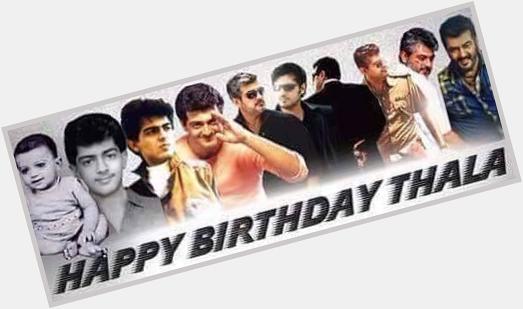 Happy birthday to ULTIMATE STAR AJITH KUMAR ! a man so chivalrous and charming   a humble human being  