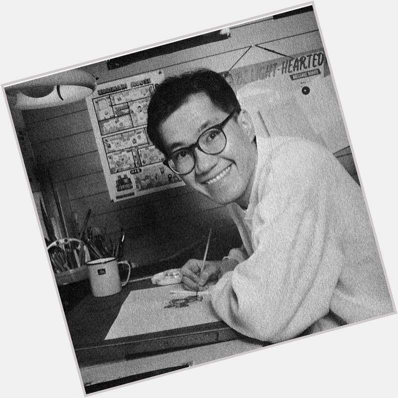 Happy birthday akira toriyama, thank you for the the memories and all the enjoyment I got from dbz growing up  