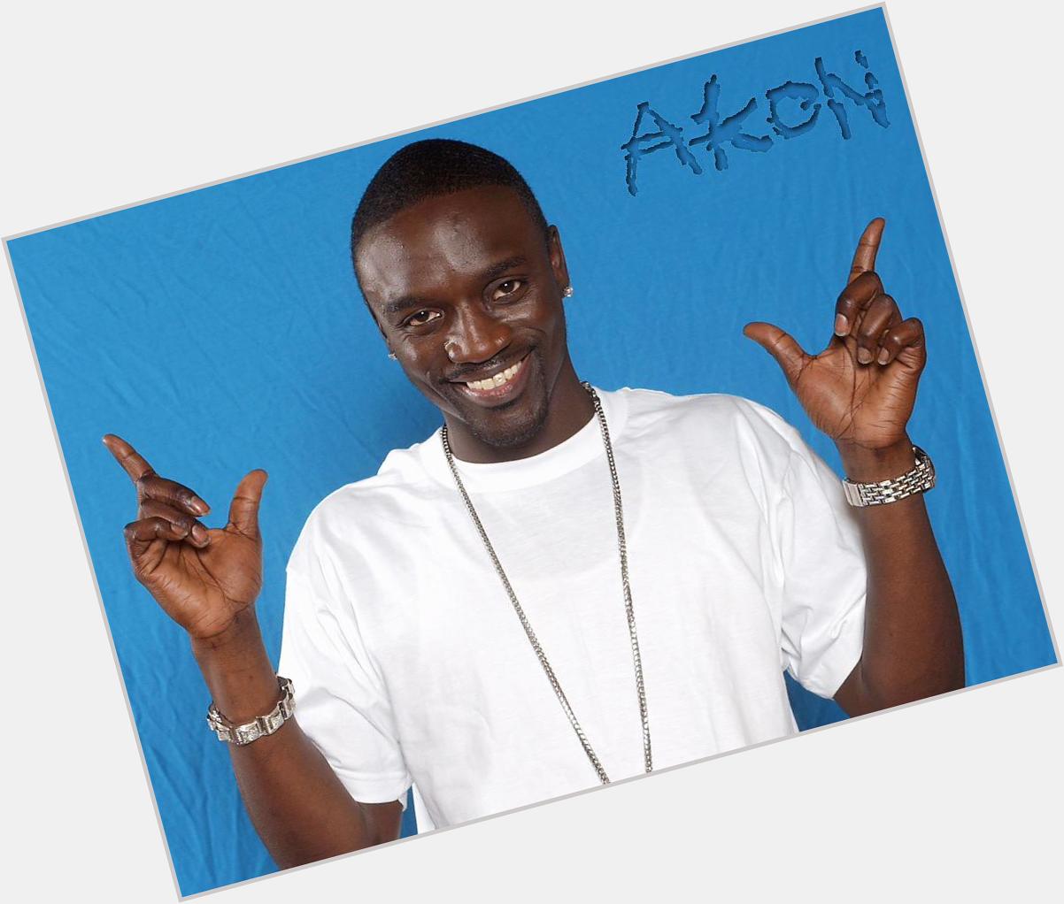  it\s your birthday today. Here\s an acorn      I mean Akon happy birthday 