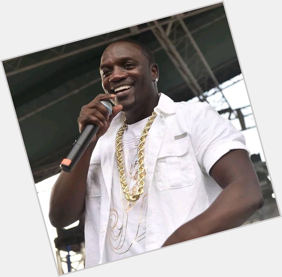 Happy 45th Birthday to Aliaume Damala Badara Akon Thiam, better known as Akon. 