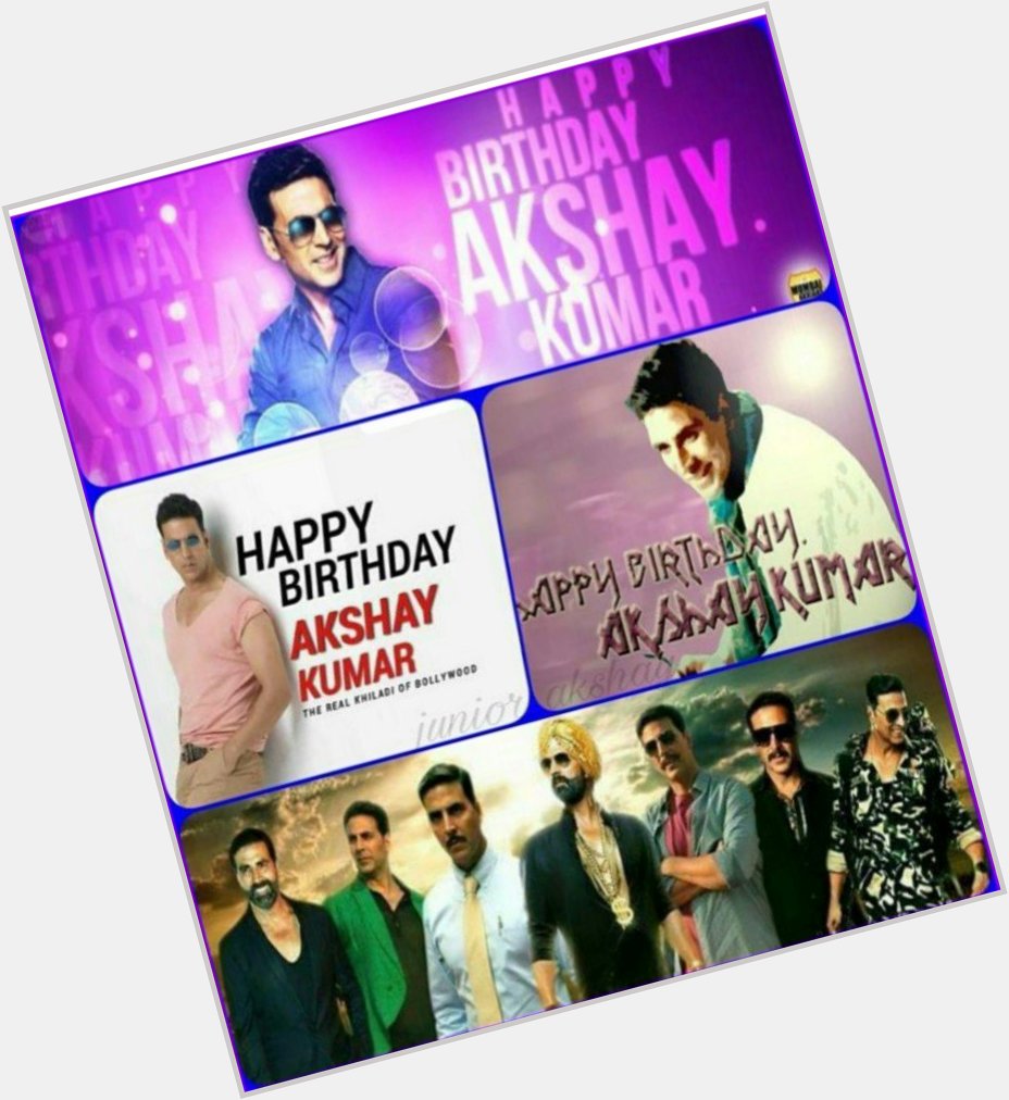 Happy birthday Akshay kumar 