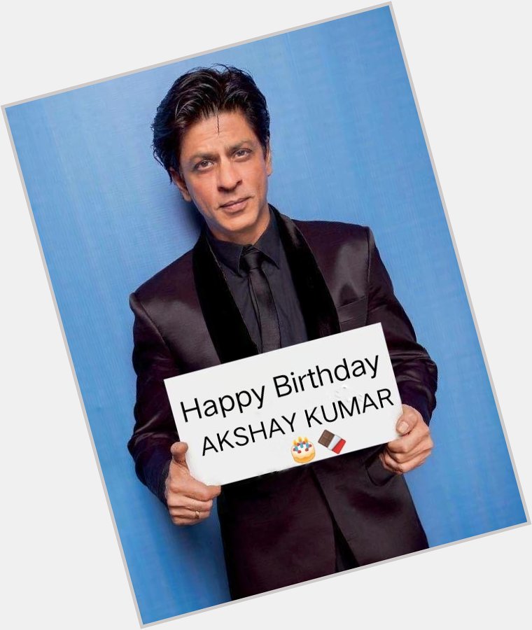 Wish you a very happy birthday Akshay kumar sir 