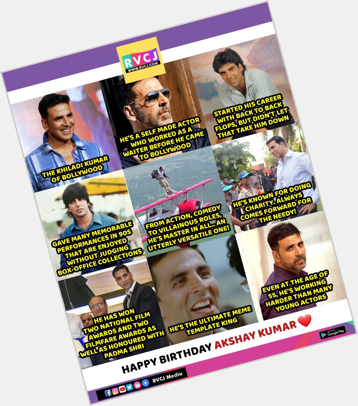 Happy Birthday Akshay Kumar!    