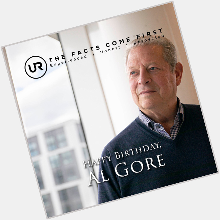 Happy Birthday, Al Gore (March 31, 1948)!  