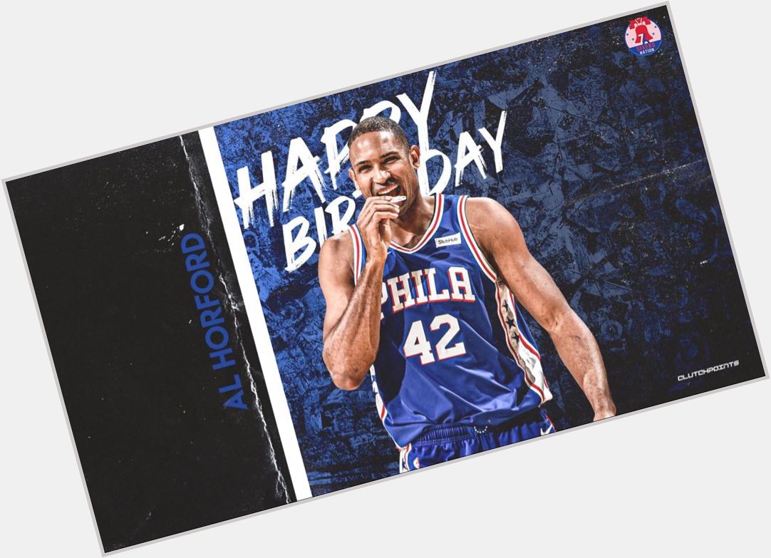 Join Sixers Nation in wishing 5x All-Star, Al Horford, a happy birthday!  