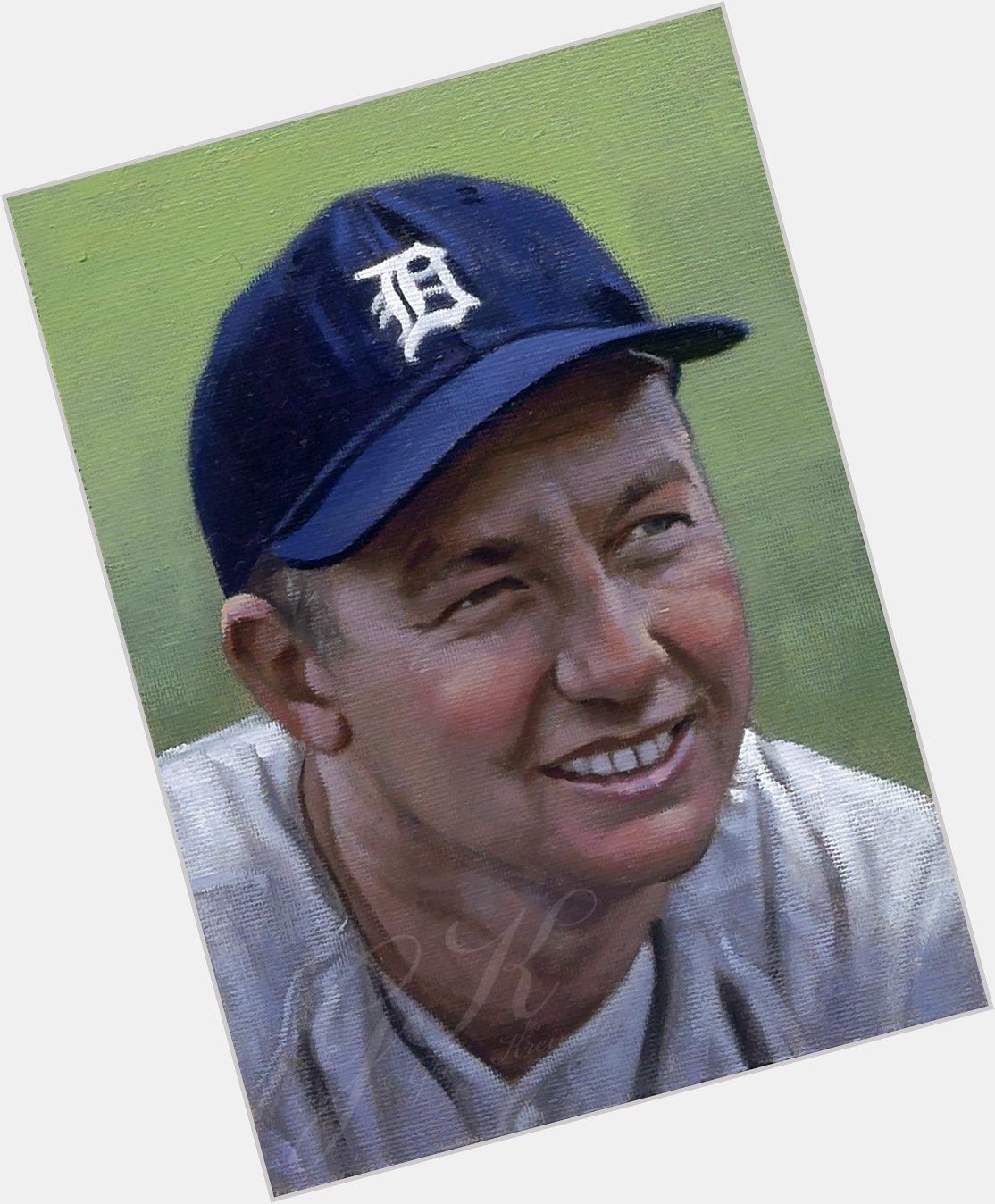 Happy 83rd birthday to Al Kaline! Here\s a color study of him from the mid-1960s. 