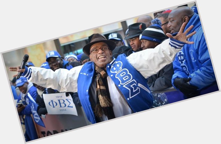 Happy Birthday today to our Sigma Brother and America\s Weatherman, Brother Al Roker Blue Phi ! 