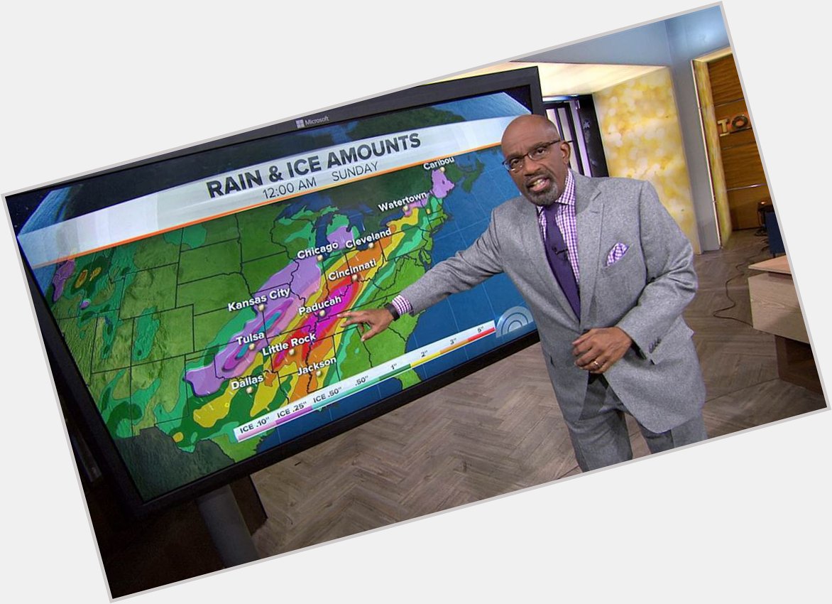 Happy 65th Birthday to Al Roker! The current weather anchor on NBC s Today. 