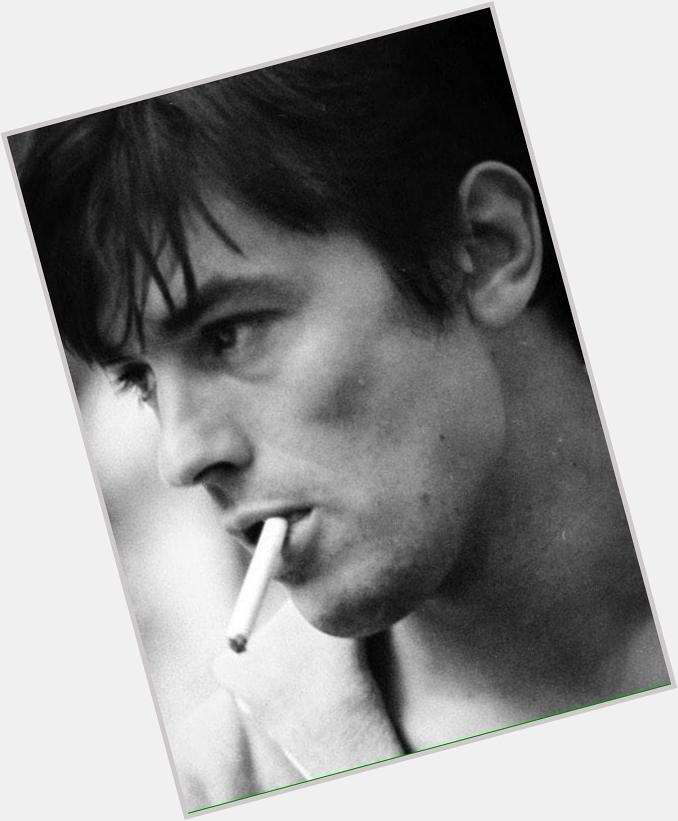 Happy birthday to my husband, Alain Delon, I never called a man gorgeous until I met you 