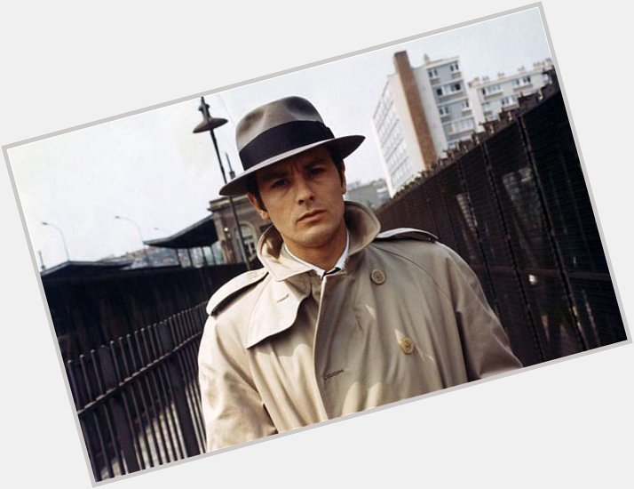 The picture of cool. Happy birthday, Alain Delon. 
