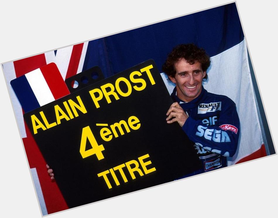 Happy Birthday to Alain Prost!     