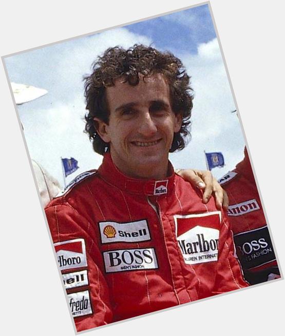 Happy Birthday \"The Professor\" - Alain Prost, 4 Time Formula 1 Champion.   