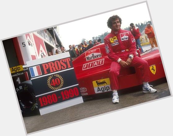 Happy birthday, alain prost! The french completes 60 years today 