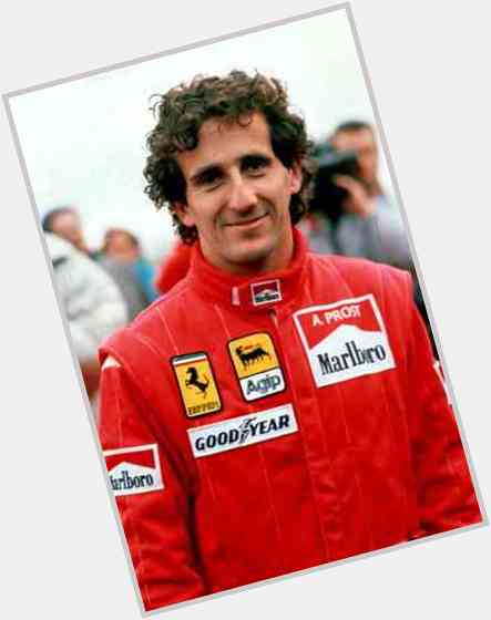  Would like to wish Alain Prost OBE a very Happy 60th Birthday! 