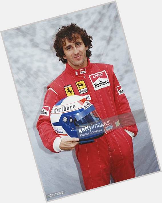 Happy Birthday ! Today Alain Prost meets 63 years 