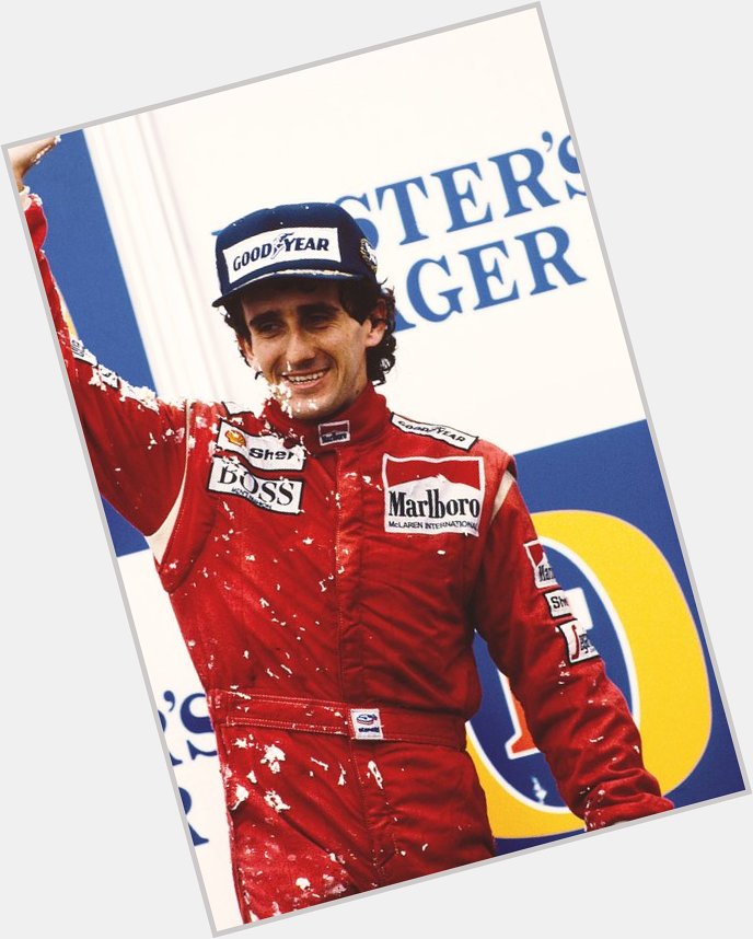¡Feliz cumpleaños! Hoy Alain Prost cumple 65 años Happy Birthday! Today Alain Prost meets 65 years  