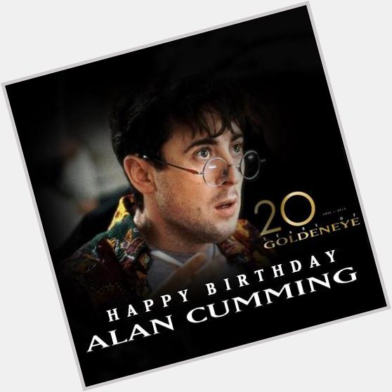   Happy birthday Alan Cumming!   I AM INVINCIBLE!