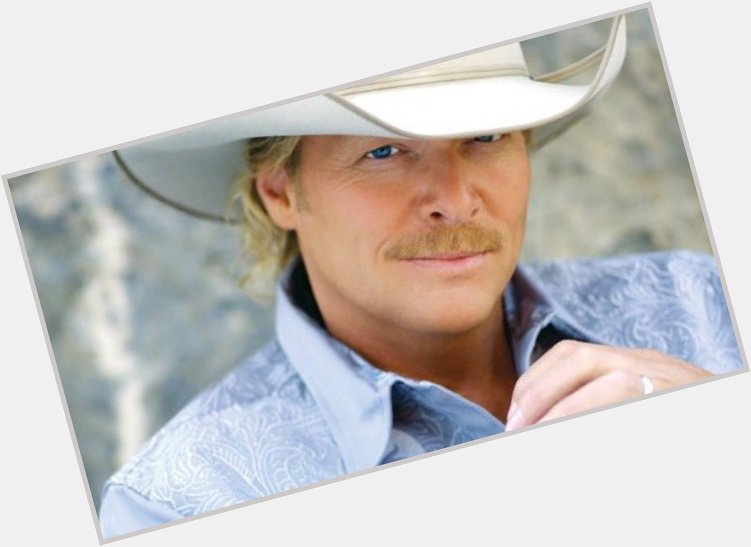 Happy birthday, Alan Jackson! 60 candles on his biscuit. (10/17) 