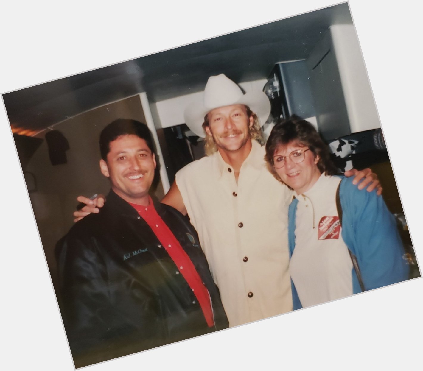 Happy Birthday Alan Jackson. This photo was taken in the 1990s at Star Lake Amphitheater in Burgettstown, PA. 