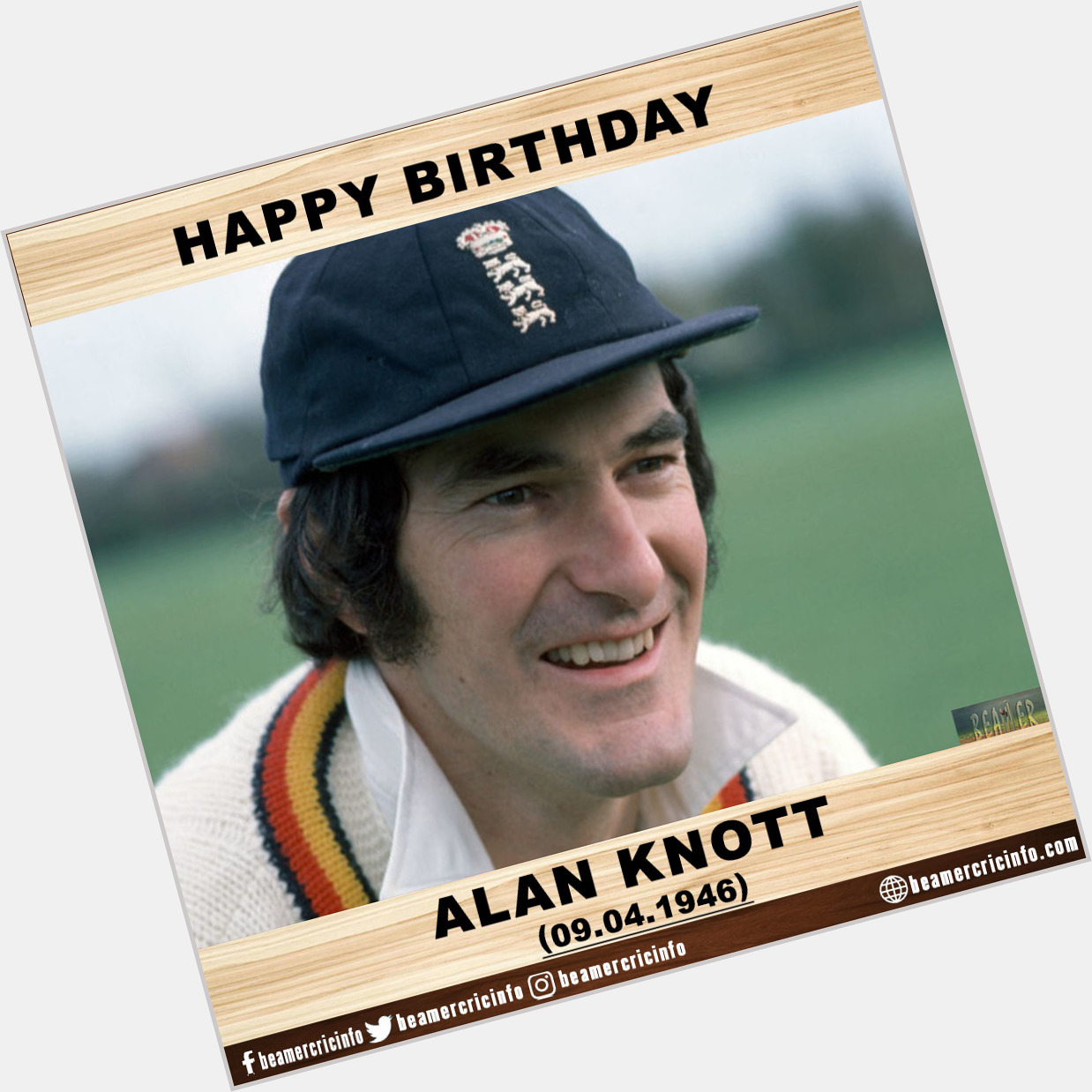 Happy Birthday!!!
Alan Knott...     