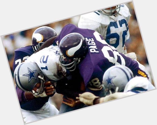 Happy 70th birthday, NFL Hall of Famer Alan Page. Remember when he was the star of the Vikings\ Purple People Eaters? 