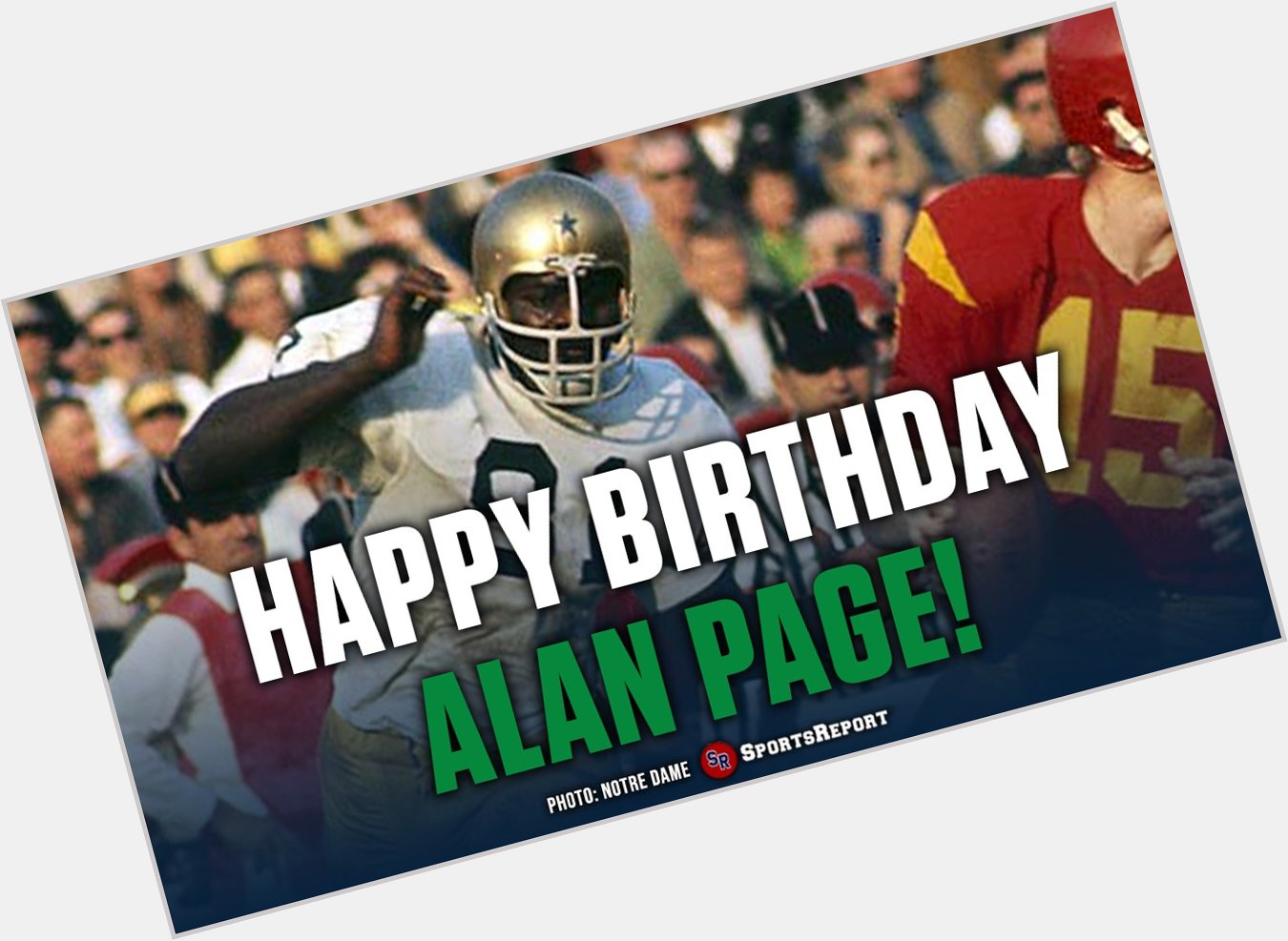  Fans, let\s wish legend Alan Page a Happy Birthday! 