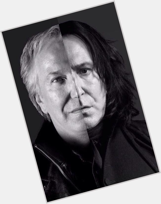Happy birthday Alan Rickman Severus Snape 