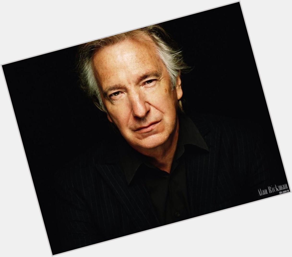 Happy Birthday to the man with the sexiest voice in the world- Alan Rickman!!!  