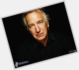 Happy Birthday to Alan Rickman who is 69 years young today :)he is a fabulous actor and the best Severus Snape EVER:) 