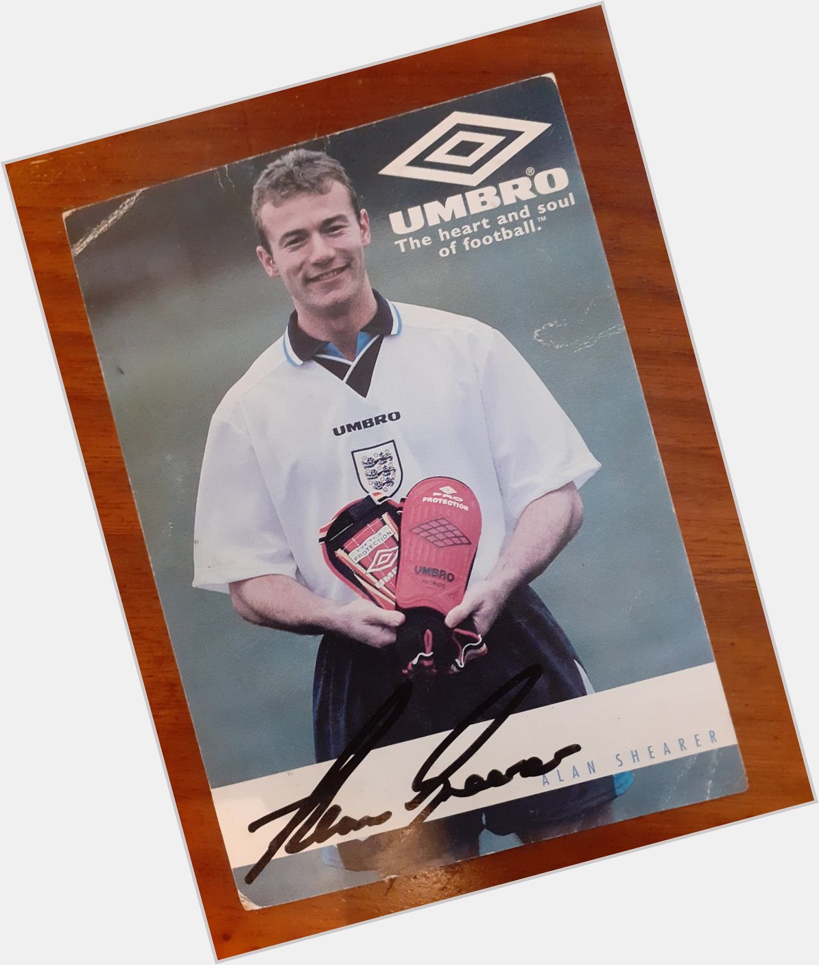 My prized possession as a kid. Happy birthday Alan Shearer  